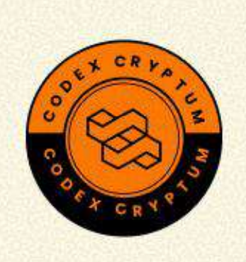 The Codex Cryptum badge.